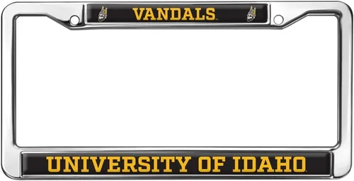 Vista 228 de Texas A&M University - Texarkana Mascot - Marco de metal estándar para placa de matrícula de tamaño completo
