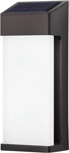 Vista 8 de iKenta Luces solares de pared para exteriores, sensor de anochecer a amanecer, luces de seguridad IP44, impermeables, luces de porche, luces