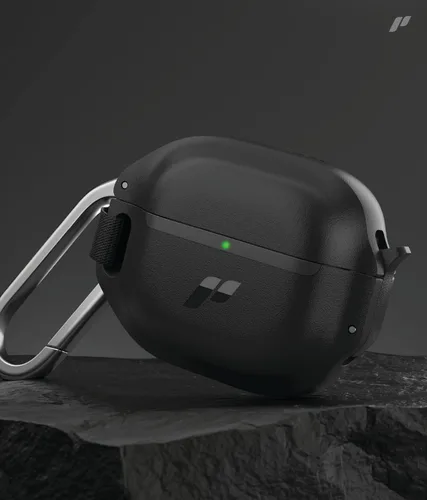 Vista 7 de Proof Labs Funda para AirPods 4 con candado, funda resistente para AirPods de 4ª generación con mosquetón, protección resistente y carcasa