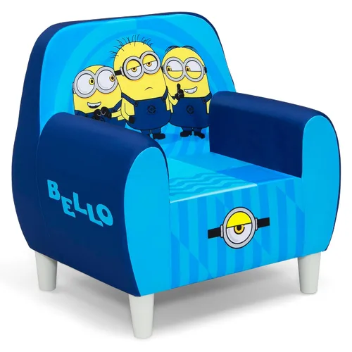 Vista 5 de Delta Children Batman Batwheels - Silla de espuma para niños, color azul