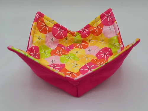 Vista 3 de Dólares de arena de neón para microondas, rosa, verde lima, naranja, arena, dólar, reversible, apto para microondas, cuenco para el océano