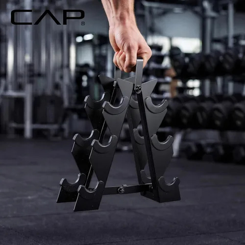 Vista 8 de CAP A-Frame Dumbbell Weight Rack