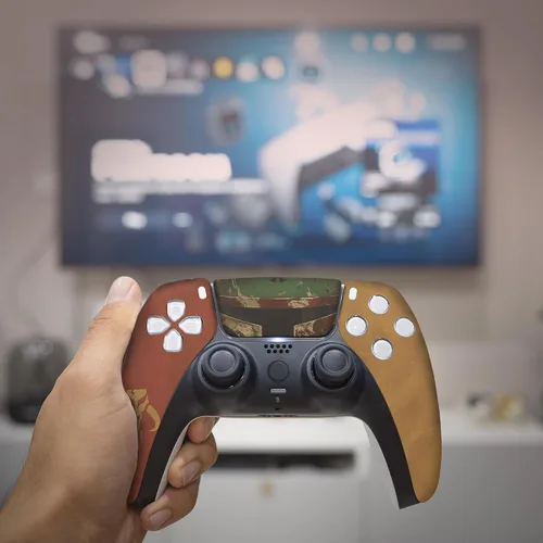 Vista 277 de Battman Custom PS-5 Controller Wireless compatible with Play-Station 5 Console by BCB Controllers Proudly Customized in USA with Permanent