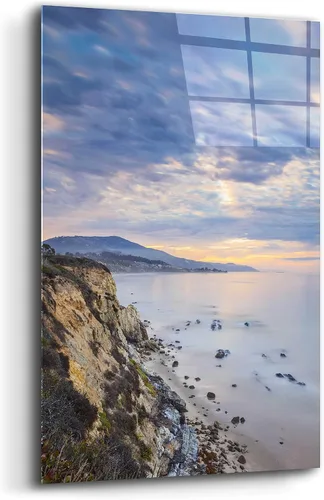 Vista 2 de Epic Art 'Carpinteria Bluffs II' by Chris Moyer, Acrylic Glass Wall Art, 12"x16