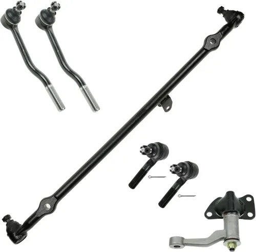 Vista 332 de TRQ Kit de dirección delantera con barra de acoplamiento de fuelle de piñón y cremallera compatible con Toyota Echo 2000-2005