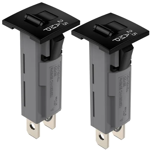 Vista 11 de Disyuntores térmicos Portafusibles tipo 125/250 V CA 50/60 Hz 32 V CC 0.5 A (Paquete de 2)