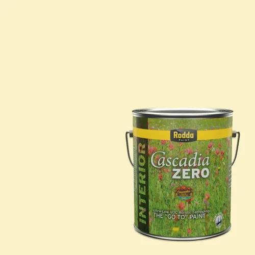 Vista 99 de Rodda Paint CASCADIA XL Pintura e imprimación satinada exterior en uno, cuarto de galón, Costa de Marfil