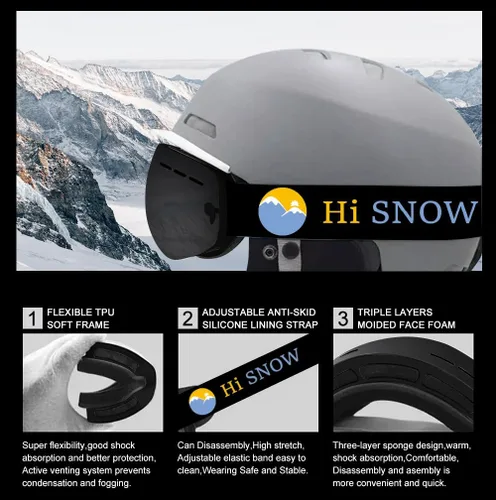 Vista 4 de Gafas para niños para snowboard o esquí