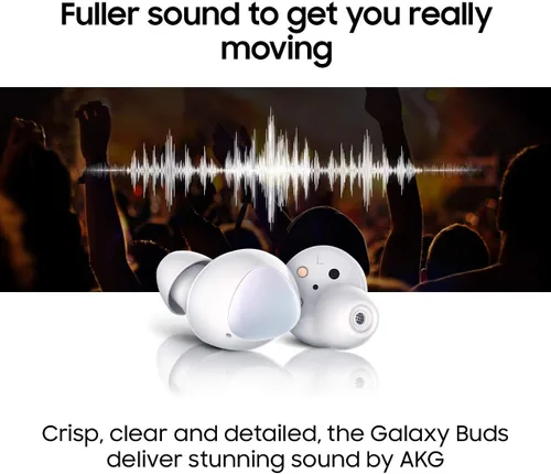Vista 5 de Samsung Galaxy Buds - Audífonos internos inalámbricos con Bluetooth True Wireless en color negro SM-R170 2019 (Renovado)