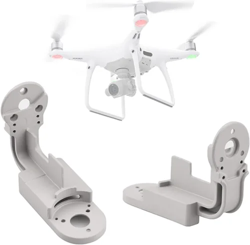 Vista 2 de SeiZed Brazo de guiñada para D-JI Phantom 4 PRO Drone Gimbal soporte de aluminio pieza de repuesto accesorio de reparación piezas de repuesto