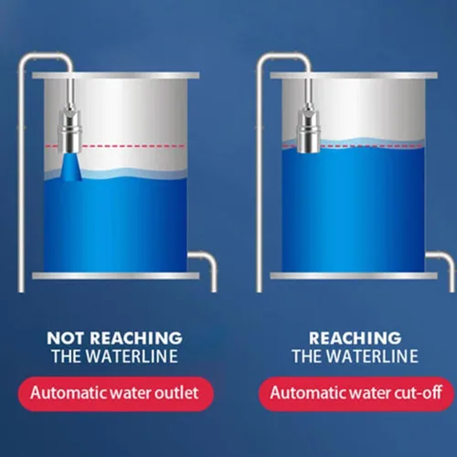 Vista 6 de Válvula de flotador de control de nivel de agua totalmente automática de acero inoxidable 304, válvula de bola flotante Controlador automático