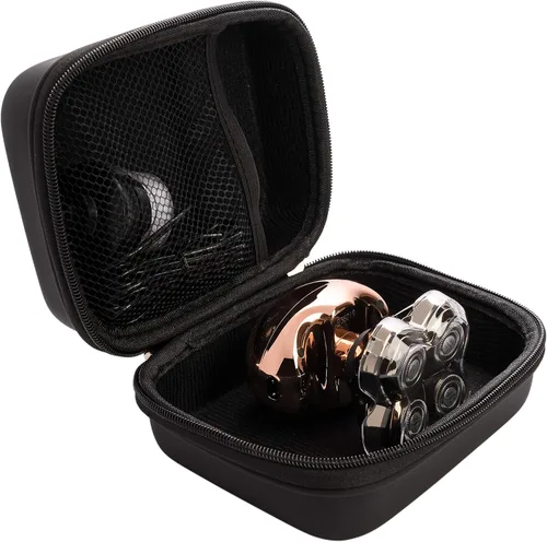 Vista 3 de Skull Shaver Butterfly Kiss - Estuche de viaje (negro)