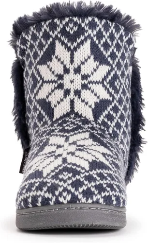 Vista 2 de MUK LUKS Pantuflas Cheyenne para mujer