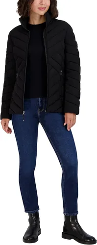 Vista 5 de Nautica Chaqueta acolchada ligera y elástica para mujer con capucha extraíble