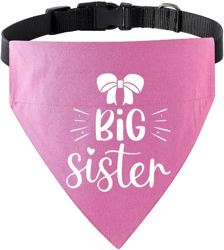 Vista 6 de El mejor collar de bandana de boda para perro, bandana de compromiso ajustable para mascotas con hebilla de liberación rápida y anillo en D