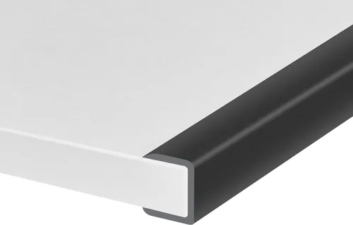 Vista 21 de Borde de goma protector, canal en U autoadhesivo de 1-1/2 pulgadas para maderas, bandas flexibles en forma de U para despegar y pegar, protector