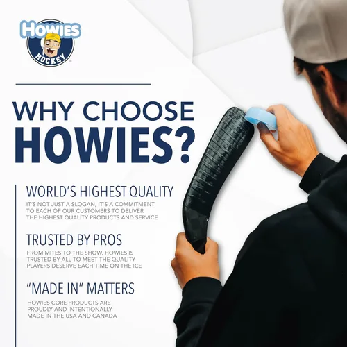 Vista 3 de Howies Hockey - Cinta adhesiva de tela de color de 1 pulgada o cinta transparente para espinilleras, 1 paquete, agarre fuerte, cinta adhesiva