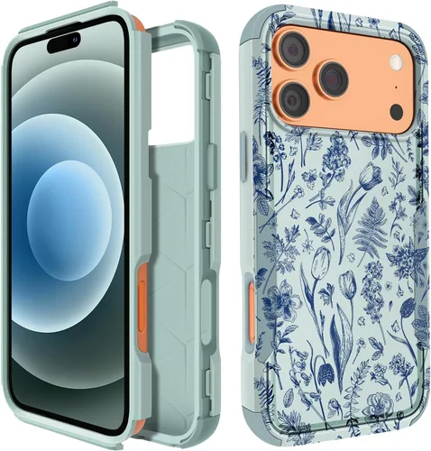 Vista 51 de Funda para iPhone SE 2020/2022/3ª generación, para iPhone 8/7, funda protectora resistente con diseño de flor linda para mujeres, hombres, niñas