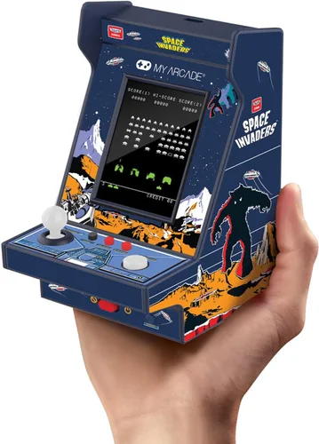 Vista 8 de MY ARCADE All-Star Arena Nano Player - 4.5" Fully Playable Portable Mini Arcade Machine with 207 Retro Games, 2.4" Screen Color Display