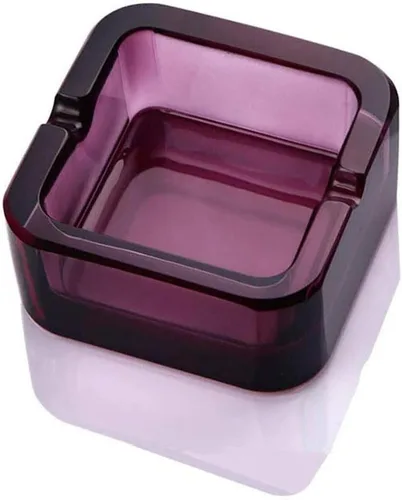 Vista 11 de Cenicero, cenicero de cristal (negro, pequeño)