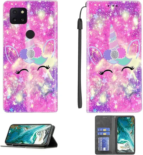 Vista 464 de jioeuinly ATT Motivate 2 - Funda compatible con ATT Motivate 2, funda con soporte abatible y cierre magnético DJS