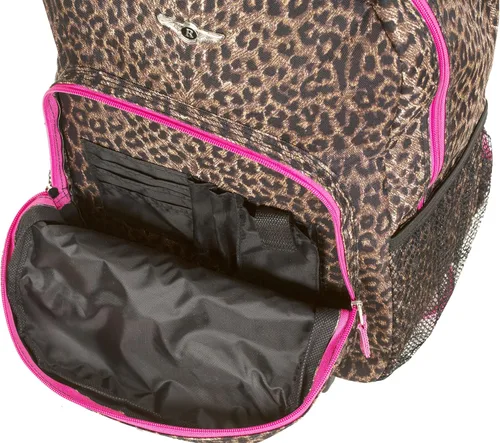 Vista 4 de Rockland, bolsa de viaje de 17 pulgadas, con ruedas., Pink Leopard), R01-PINKLEOPARD