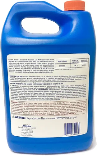 Vista 2 de General Motors ACDelco DEX-Cool Refrigerante Anticongelante - 12346290 OEM Nuevo