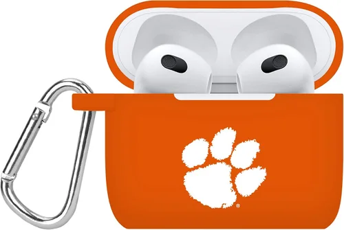 Vista 21 de AFFINITY BANDS Alabama Crimson Tide - Funda de silicona compatible con Apple AirPods Gen 3 (carmesí)