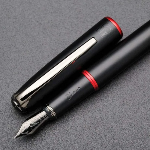 Vista 11 de czxwyst Picasso 916 Malage - Pluma estilográfica, caja original, nueva versión (rojo apagado, punta media, 0.028 in)