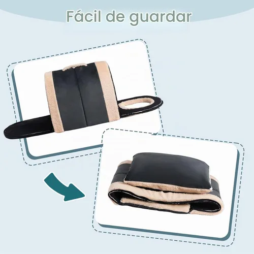 Vista 7 de Hollypet Cueva de cama para gatos de interior para mascotas de hasta 20 Cueva Arqueada Gris Oscuro