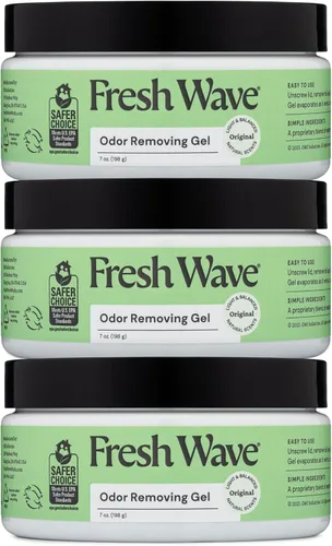 Vista 25 de Fresh Wave Gel eliminador de olores de lavanda, 7 onzas, paquete de 3, absorbentes de olores más seguros para el hogar, eliminador de olores natural