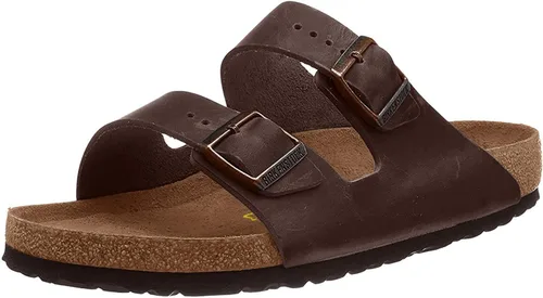 Vista 116 de Birkenstock Sandalias unisex Arizona con plantilla suave para adultos Lima activa