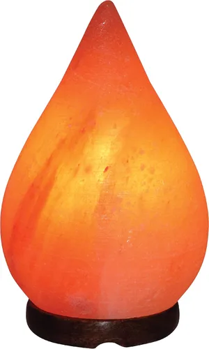 Vista 6 de Lámpara de sal de cristal del Himalaya con forma de pino LG-06