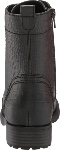 Vista 3 de Tienda Essentials - Botas de combate con cordones para mujer