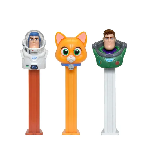 Vista 5 de PEZ Lightyear, dispensadores de dulces surtidos de 0.58 onzas (paquete de 12)
