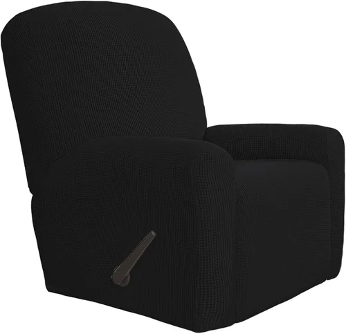 Vista 72 de Easy-Going Funda Elástica para Sofá Reclinable Cobertor de Sofá 4 Piezas Protector de Muebles Sofá Suave con Fondo Elástico Poliéster Spandex Tela