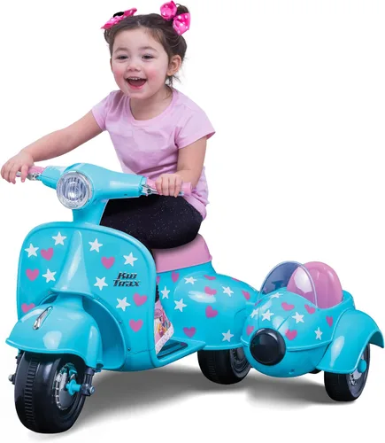 Vista 8 de Kid Trax Royal Princess 6V para niños pequeños, juguetes de montar para niños - Juguetes para niñas pequeñas, para interiores y exteriores, coche