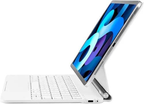 Vista 9 de mobee Magic Keyboard Funda para iPad de 10.9 pulgadas (2022) y iPad 11ª (A16, 2025), funda magnética con teclado con trackpad multitáctil