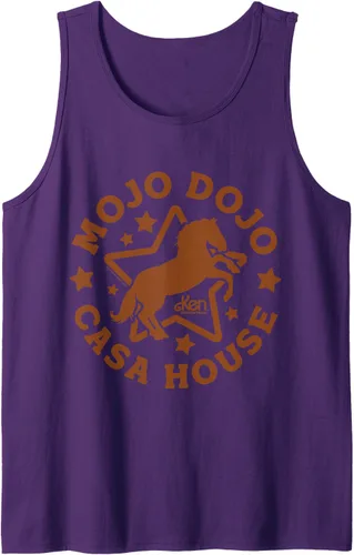Vista 4 de Barbie The Movie - Camiseta sin mangas Mojo Dojo Casa House, Negro
