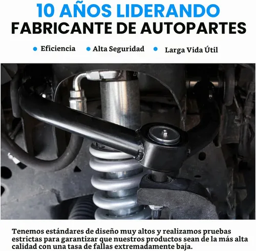 Vista 7 de 10 piezas Brazos de Control Inferiores Delanteros con Rótulas + Barras de Dirección + Enlaces de Barra Estabilizadora para Mazda 3 2004-2009, Mazda