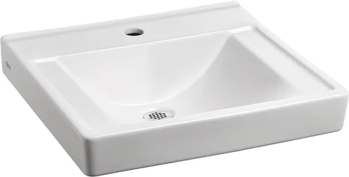 Vista 11 de American Standard 9024004EC.020 Decorum - Lavabo de baño con Everclean y centros de 4 pulgadas, color blanco