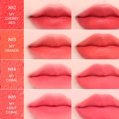 Vista 6 de BOM My Lipstick (#802 MY CHERRY RED)