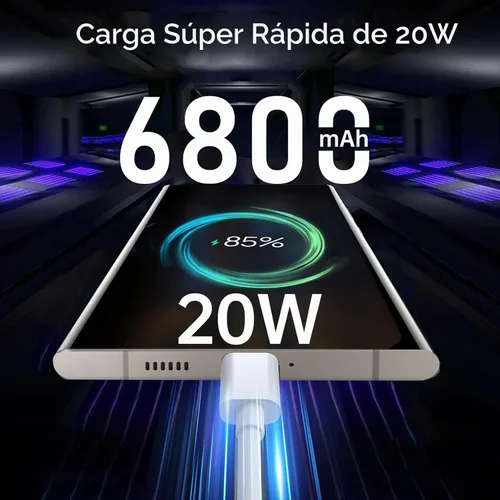 Vista 3 de I25+ Ultra Desbloqueado Teléfono celular Android 14, Octa-core Smartphone Teléfono Móvil, Batería de 6800mAh Carga Rápida, Pantalla FHD+ de 6.3