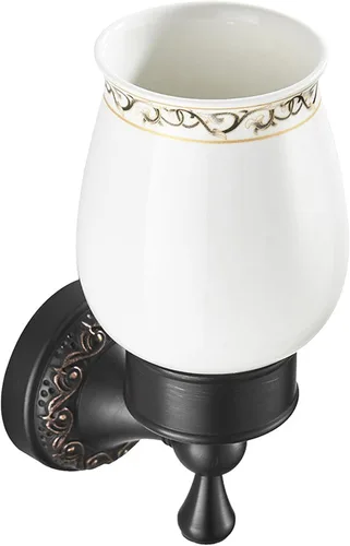 Vista 14 de Barra doble para toallas de bronce aceitado frotado de latón, ajustable de 15.5 a 27.5 pulgadas, soporte de barra para toallas de baño para portador