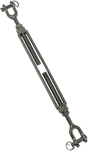 Vista 3 de Tensores de mandíbula y mandíbula de acero inoxidable 316 de 1/2 "x 9" grado marino