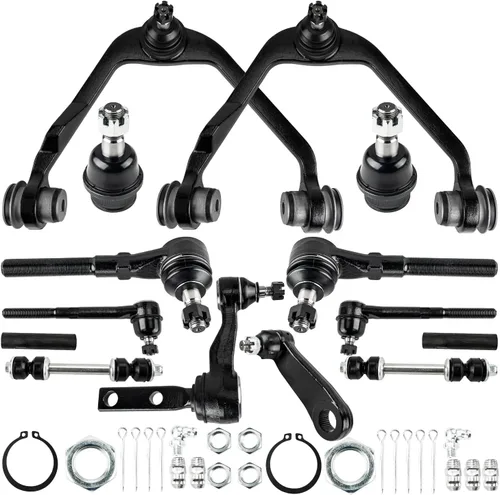 Vista 2 de KAX Brazo de control delantero inferior con rótula para Ford Expedition/F150 1997-2002, Ford F250 1997-1999, Lincoln Navigator 1998-2002, kit