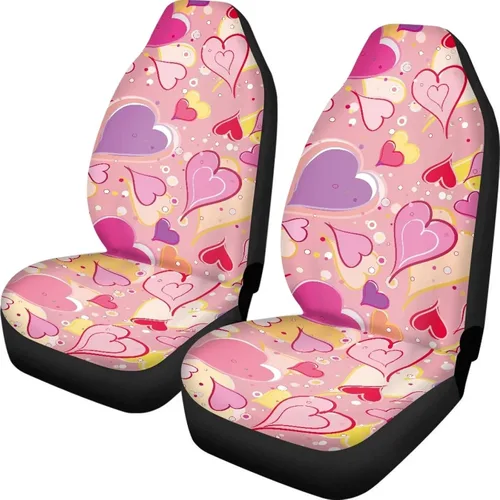 Vista 22 de Fundas de asiento de coche con estampado de bandera estadounidense, fundas cómodas para asientos de automóvil, duraderas, ajuste universal