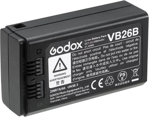 Vista 4 de Godox VB26 - Batería de repuesto (2600 mAh, 7,2 V, CC)