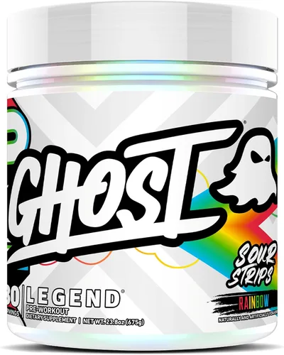 Vista 15 de GHOST Legend Polvo Pre-Entrenamiento, Frambuesa Azul - 30 Porciones – Pre-Entrenamiento para Hombres y Mujeres con Colina, L-Citrulina, y Beta