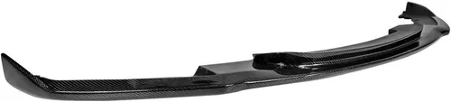 Vista 6 de Borde de parachoques delantero compatible con BMW Serie 3 F30 2012-2018, estilo HM sin pintar, fibra de carbono real, protector de barbilla
